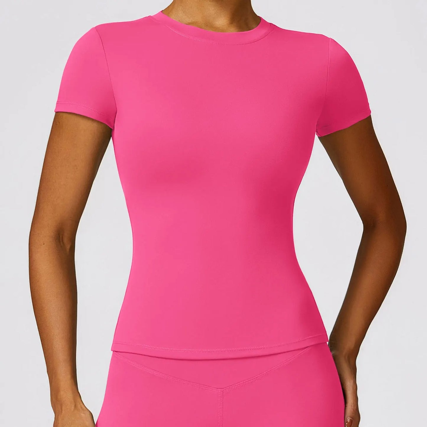 Acteline™ Seamless Running Sports T Shirt  for Women – 4-Season Comfort Fit