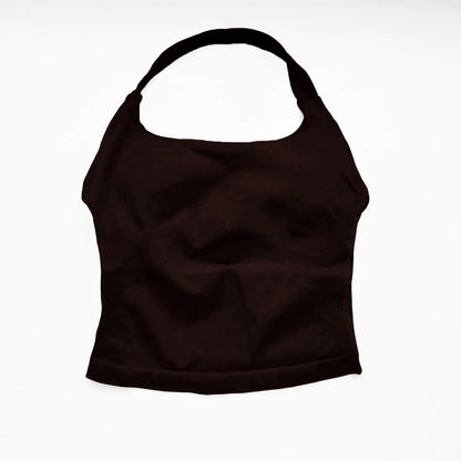 Acteline™ Longline Halter Top – Padded Support for Every Move