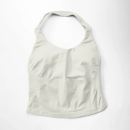 Acteline™ Longline Halter Top – Padded Support for Every Move